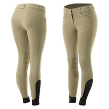 Load image into Gallery viewer, Equinavia Astrid Womens Silicone Knee Patch Breeches - Tan
