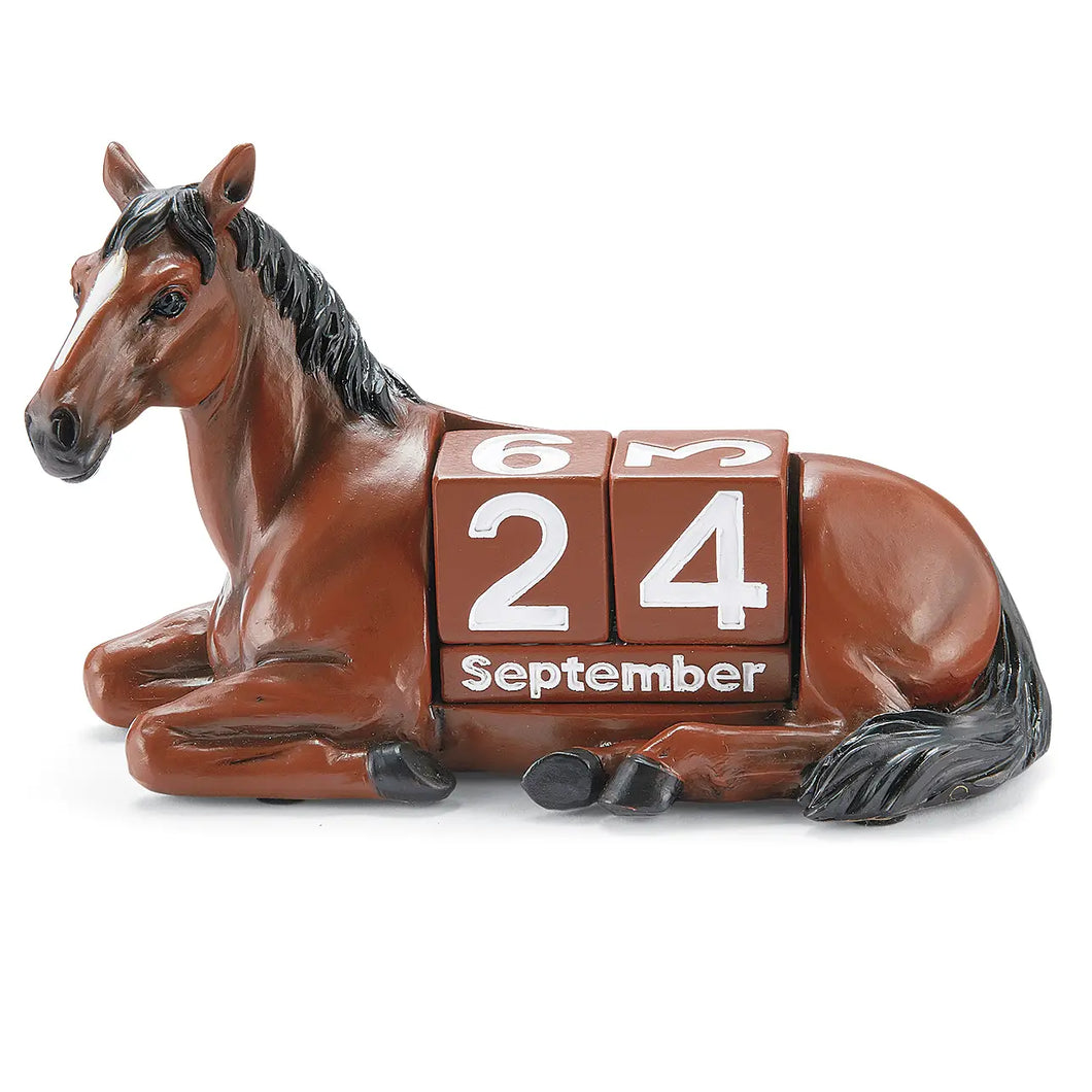 Horse Tabletop Calendar
