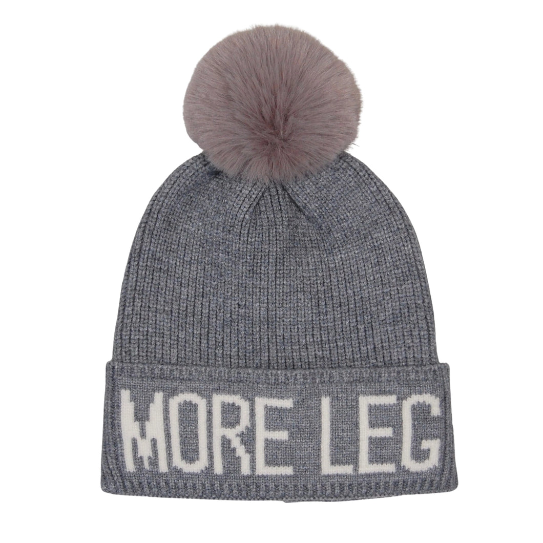 Hatphile Horse Lover's Beanie| Stylish & Cozy Embroidered Designs- More Leg
