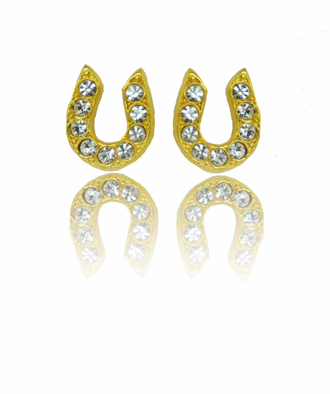 CZ Stirrup earring