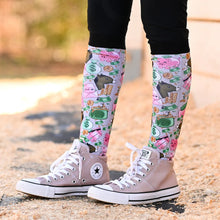 Load image into Gallery viewer, Dreamers &amp; Schemers Boot Socks
