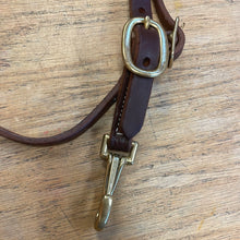 Load image into Gallery viewer, Mustang 5/8&quot; Oiled Harness Leather with quick change snaps
