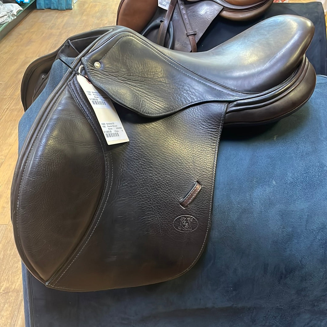 Used 17” Schleese Close Contact Saddle #13350