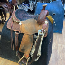 Load image into Gallery viewer, Used 15” Billy Cook Ladies All Around Saddle
