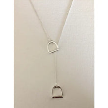 Load image into Gallery viewer, Gift Boxed English Saddle Stirrup Necklace
