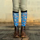 Load image into Gallery viewer, Dreamers &amp; Schemers Boot Socks YOUTH
