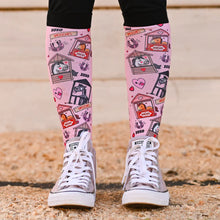 Load image into Gallery viewer, Dreamers &amp; Schemers Boot Socks
