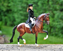 Load image into Gallery viewer, Megan - Dressage Rider 8&quot; Figure
