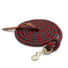 Load image into Gallery viewer, Weaver Poly Cowboy Lead with Snap, 5/8" x 10'
