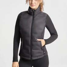 Load image into Gallery viewer, Horze Aloise Womens Heated Padded Vest - Black Oyster
