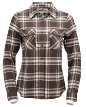 Load image into Gallery viewer, Women’s Cotton Plaid Outback Shirt
