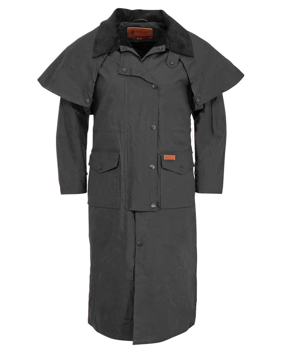Outback Trading Ladies Matilda Duster - Black – Log Cabin Tack