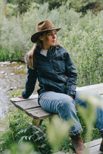 Load image into Gallery viewer, Outback Women's Hattie Waxed Plaid Rain Jacket
