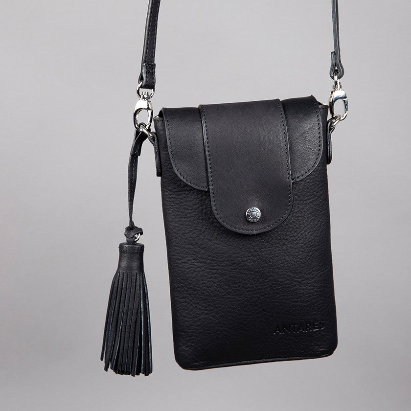 ANTARES Lisbon clutch bag-Black