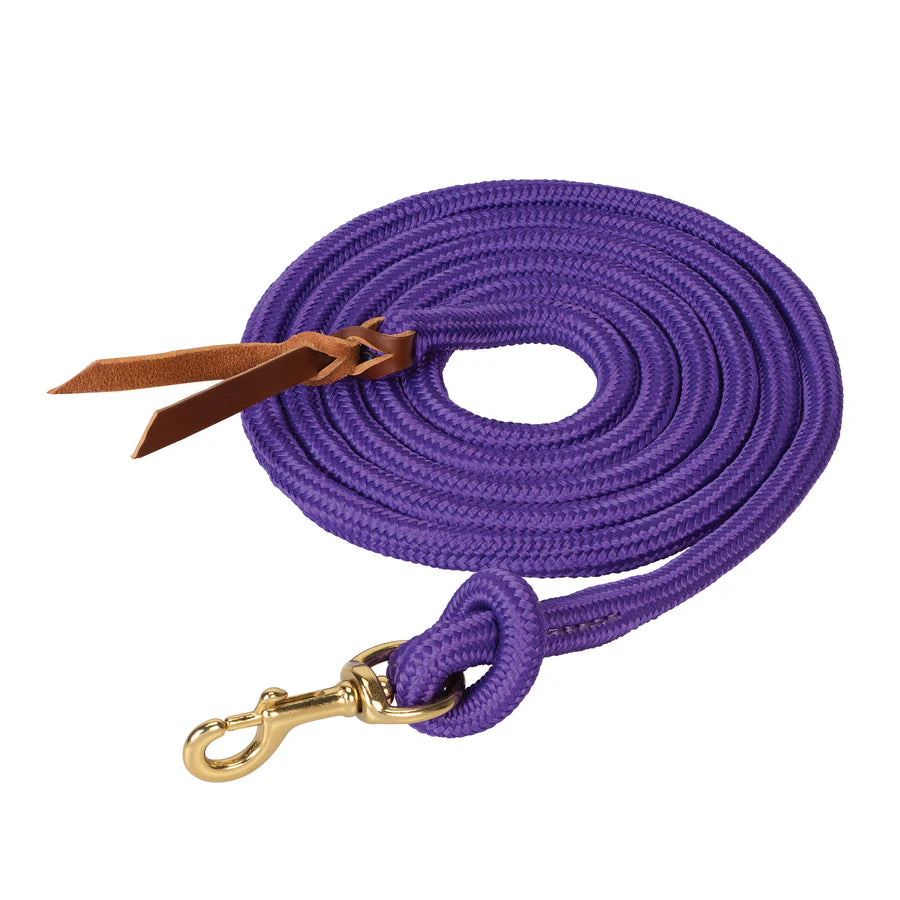 Weaver Poly Cowboy Lead with Snap, 5/8