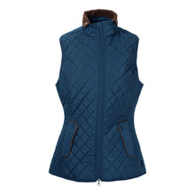 Load image into Gallery viewer, Equinavia Cecilia Womens Quilted Barn Vest - Navy
