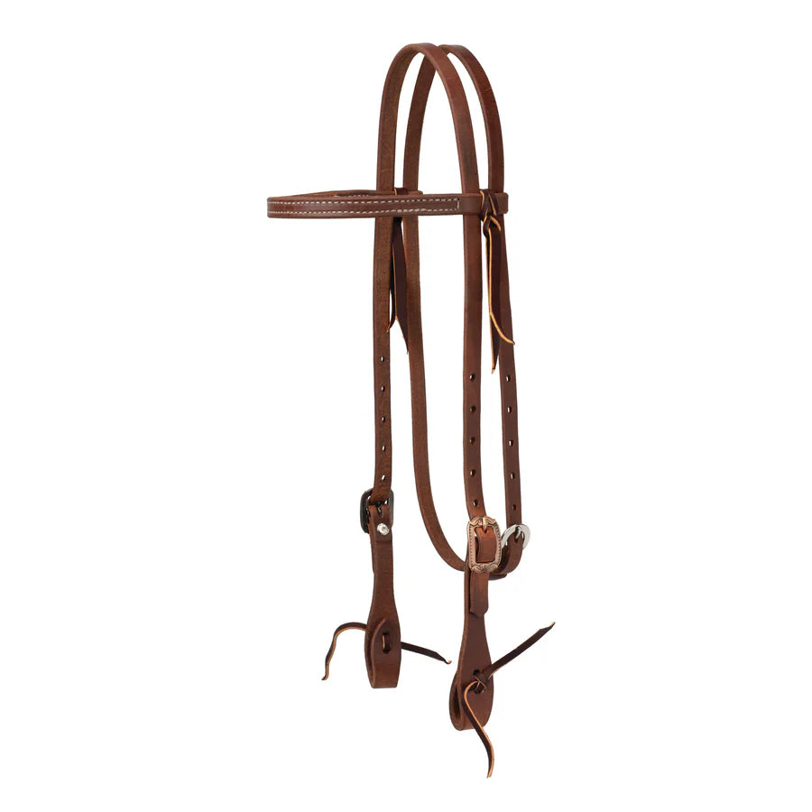 ProTack® Headstall with Designer Hardware- Saltlick buckle