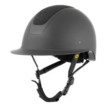 Load image into Gallery viewer, Equinavia Crown MIPS® Riding Helmet - Black/Black Crystal
