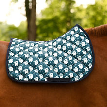 Load image into Gallery viewer, Dressage Dreamers And Scheamers All Purpose Saddle Pad
