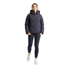 Load image into Gallery viewer, Horze Dina Womens Heated Puffy Padded Jacket - Seaborne Navy
