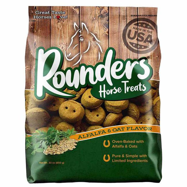 Rounders Horse Treats Alfalfa & Oat
