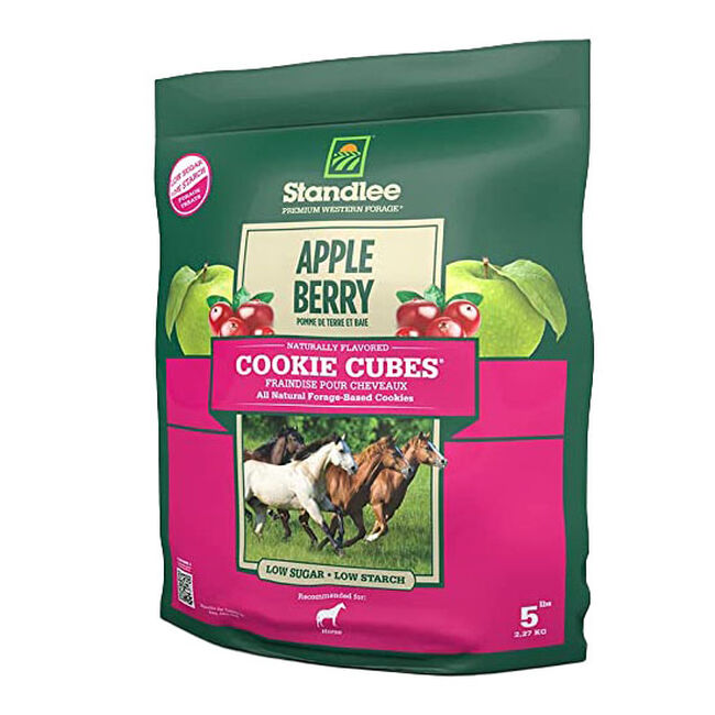 Standlee Apple Berry Cookie Cube Horse Treat - 5lb