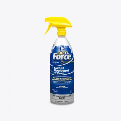 Opti-Force Sweat Resistant Horse Fly Spray 32oz
