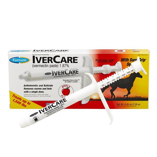 Farnam IverCare Ivermectin Paste Dewormer