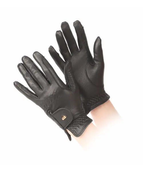 Aubrion Leather Riding Gloves-Ladies 8960