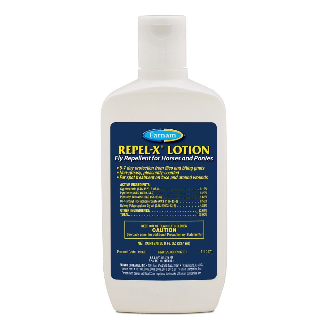 Repel-X Lotion Fly Repellent for Horses and Ponies