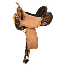 Load image into Gallery viewer, CIRCLE Y ATHENS BARREL WESTERN SADDLE
