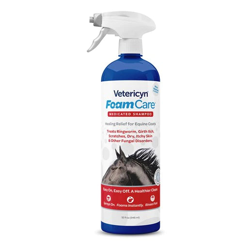 Vetericyn Foam Care Medicated Shampoo 32fl oz