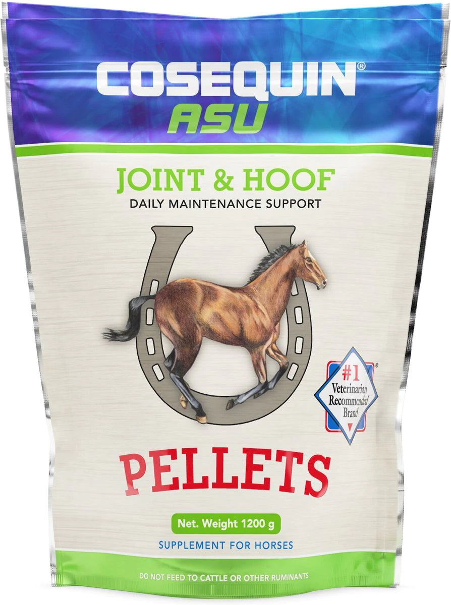 Nutramax Cosequin Pellets Joint & Hoof Joint Health Supplement for Horses, 1200-grams