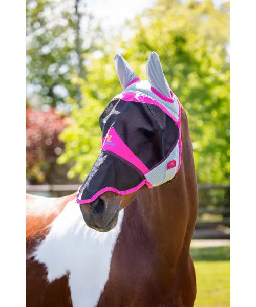 Shires Air Motion Fly Mask Ears & Nose