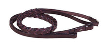 Load image into Gallery viewer, Tory 5/8x48” Laced Reins Hook and stud
