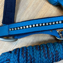Load image into Gallery viewer, HKM Bling Nylon Shetland Halter
