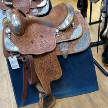 Load image into Gallery viewer, Used 16” Billy Cook Custom Show Saddle 12180
