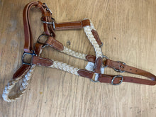 Load image into Gallery viewer, Tory Braided Waxed Leather Halters
