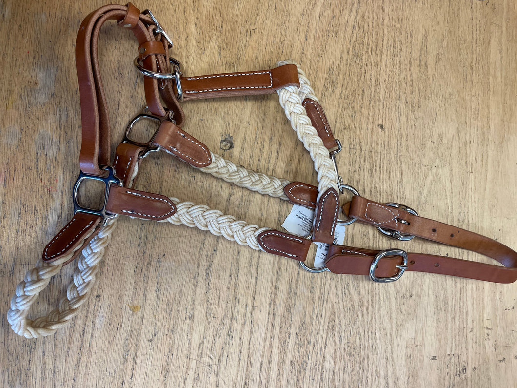 Tory Braided Waxed Leather Halters