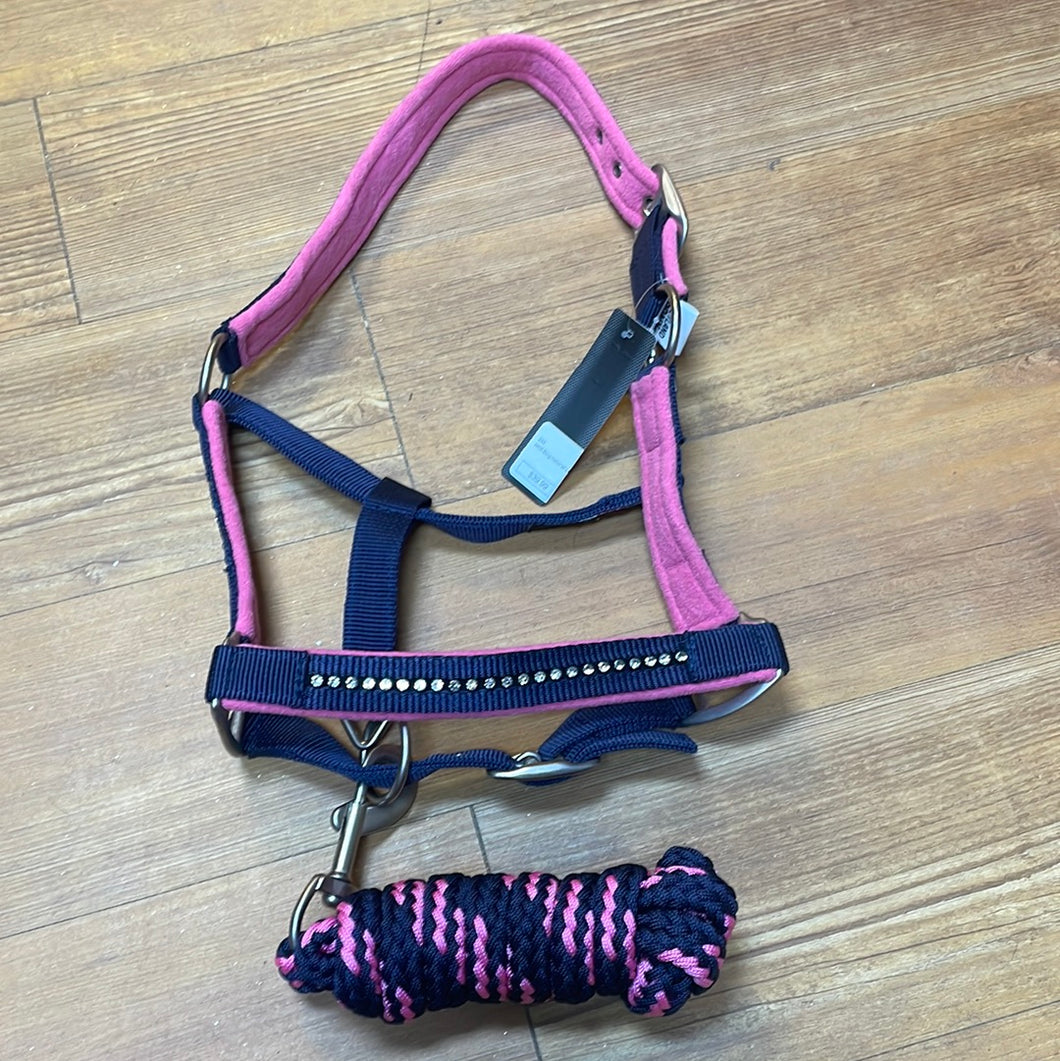 HKM Bling Nylon Shetland Halter