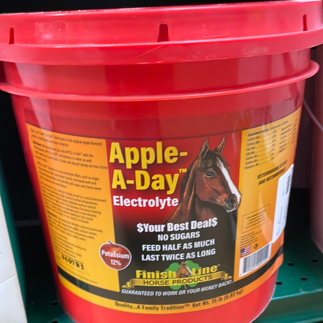 Apple-A-Day Electrolyte 15lbs – Log Cabin Tack