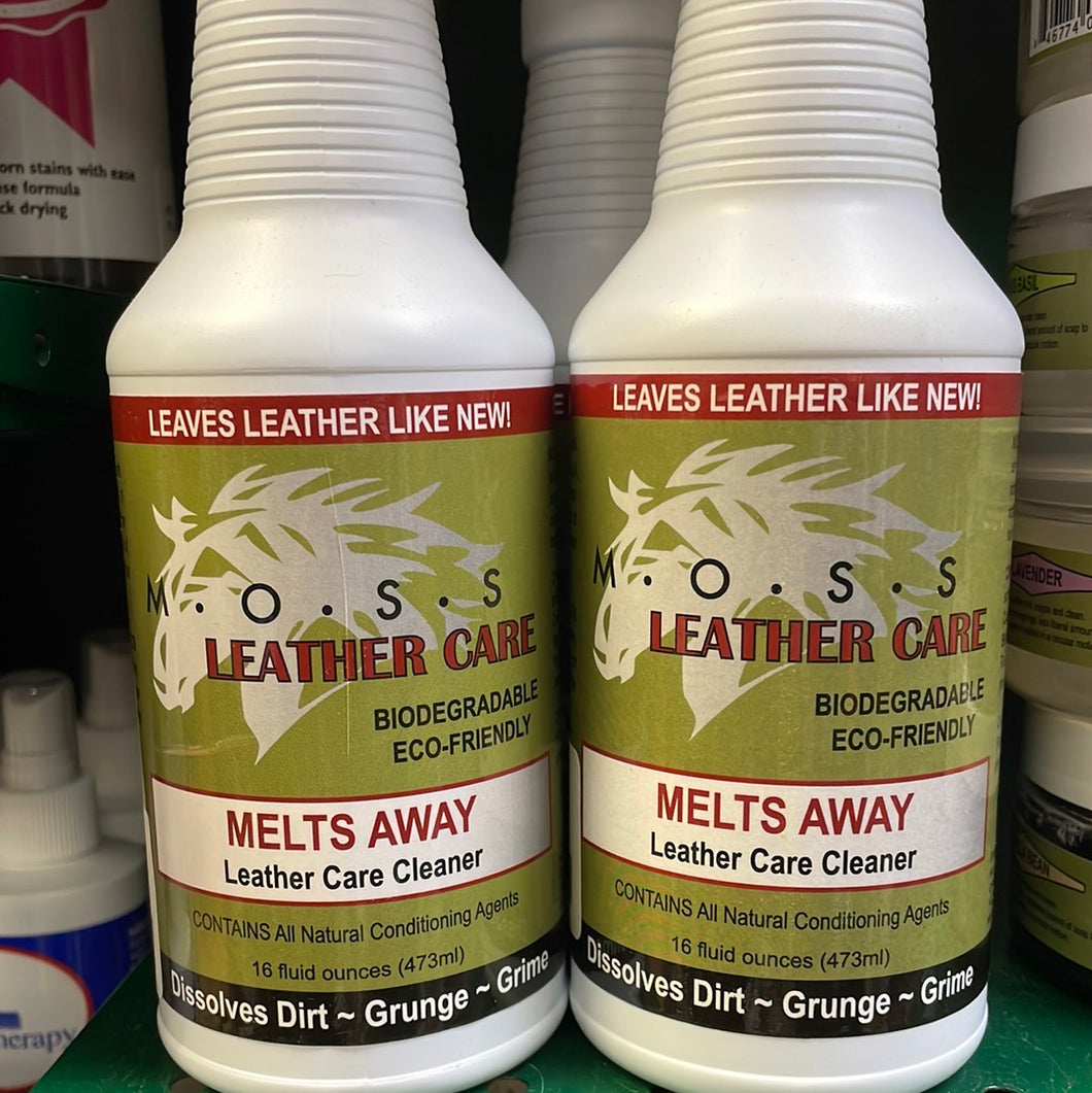 Moss Leather Care Leather Cleaner 16 fl oz