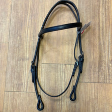 Load image into Gallery viewer, Tory 5/8 Brow Band Headstall with sewn buckles
