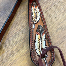 Load image into Gallery viewer, Weaver Turquoise Cross Headstall
