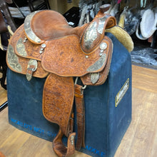 Load image into Gallery viewer, Used 16” Billy Cook Custom Show Saddle 12180
