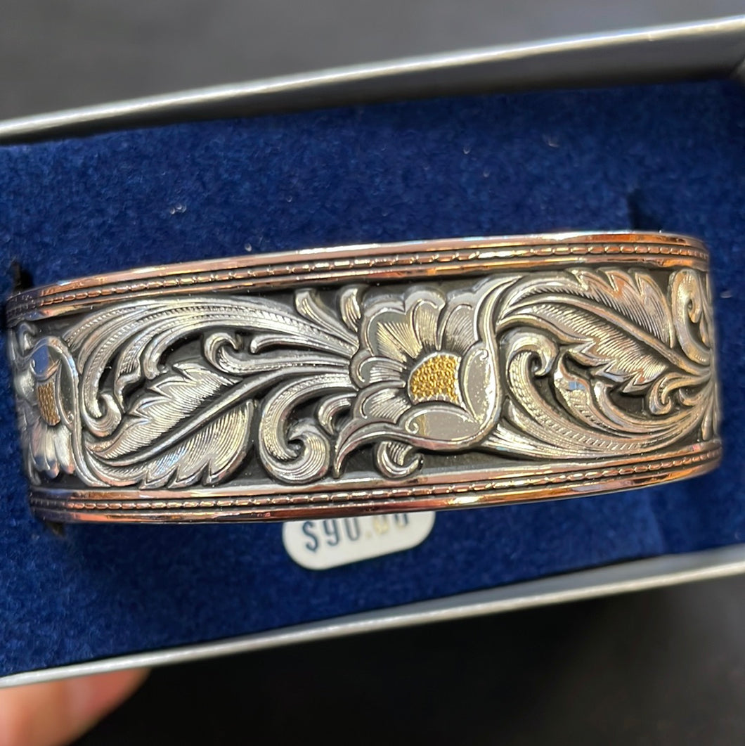 Montana Silversmith Tooled Bracelet #1336