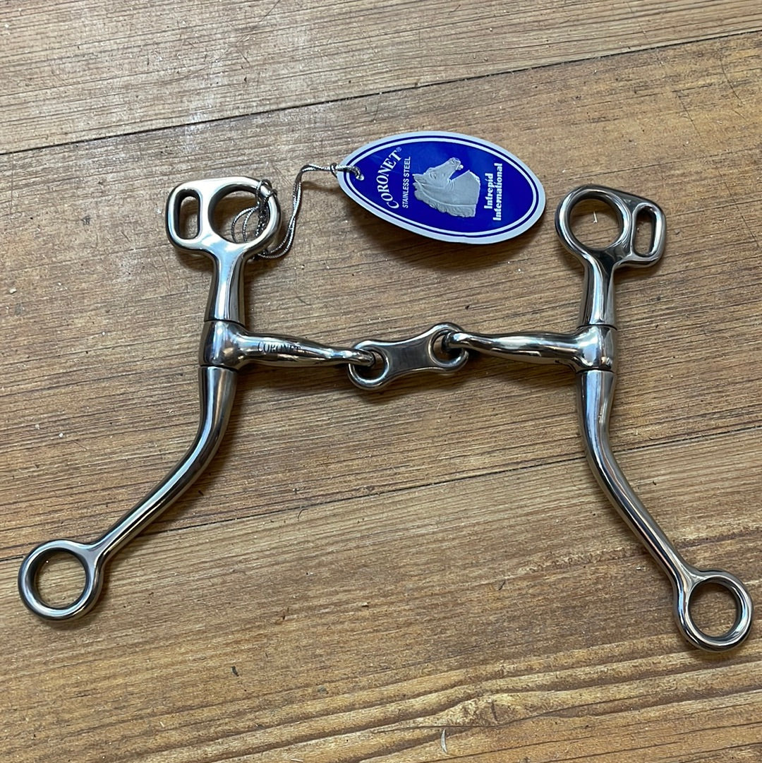 Coronet French Link Western Training Bit – Log Cabin Tack