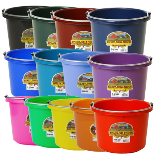 8 Quart Buckets – Log Cabin Tack